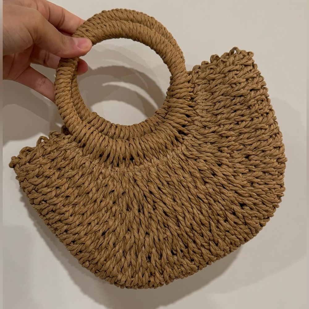 Straw Vacation Bag